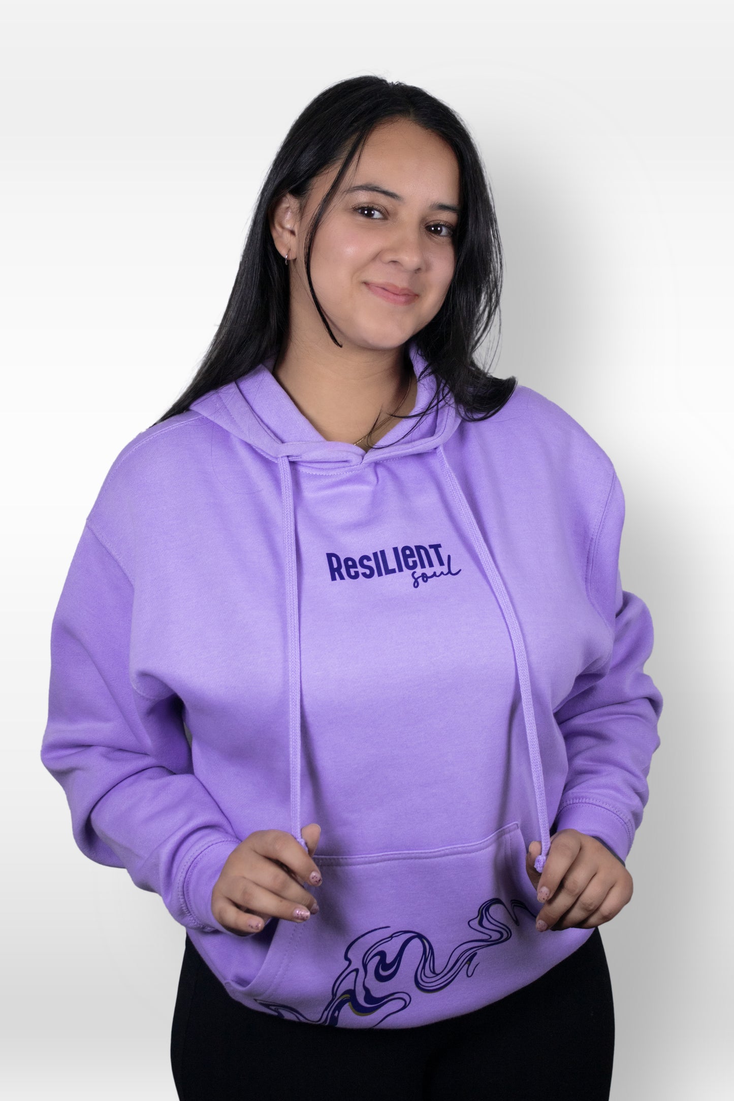 "Resilient Soul" Purple Hoodie