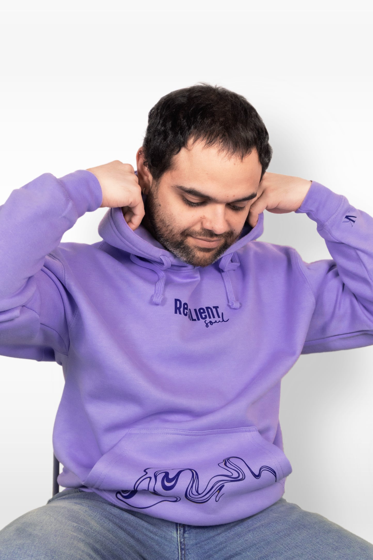 "Resilient Soul" Purple Hoodie