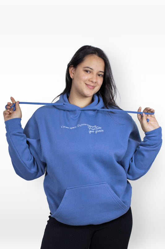 "The space" Slate Hoodie