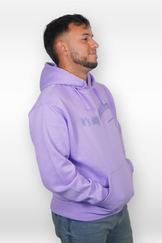 "It's okay" Purple Hoodie - LIMITED EDITION
