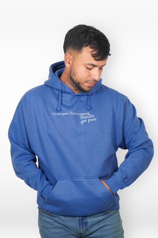"The space" Slate Hoodie