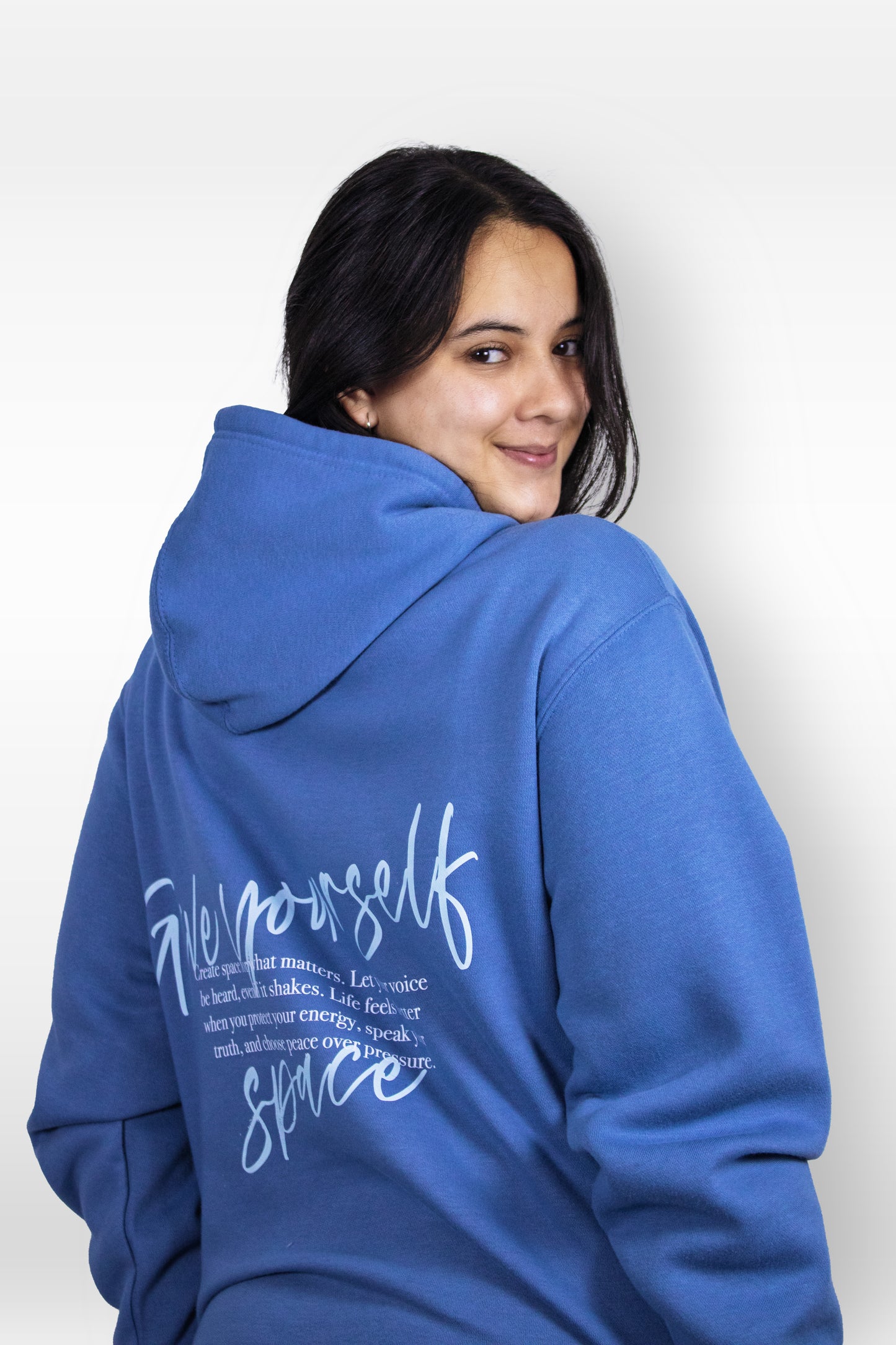 "The space" Slate Hoodie